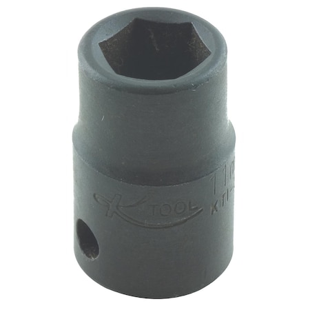 K-Tool International 3/8" Drive Impact Socket black oxide, Standard 6Pt, 3/8"Dr, 11mm KTI-37111